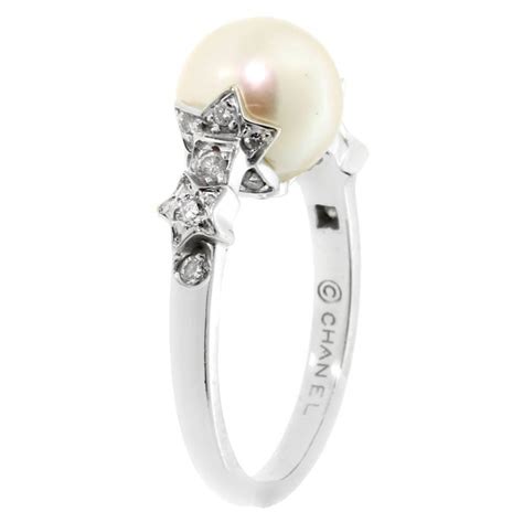 chanel comete ring with pearls|CHANEL COMETE Fine Jewelry .